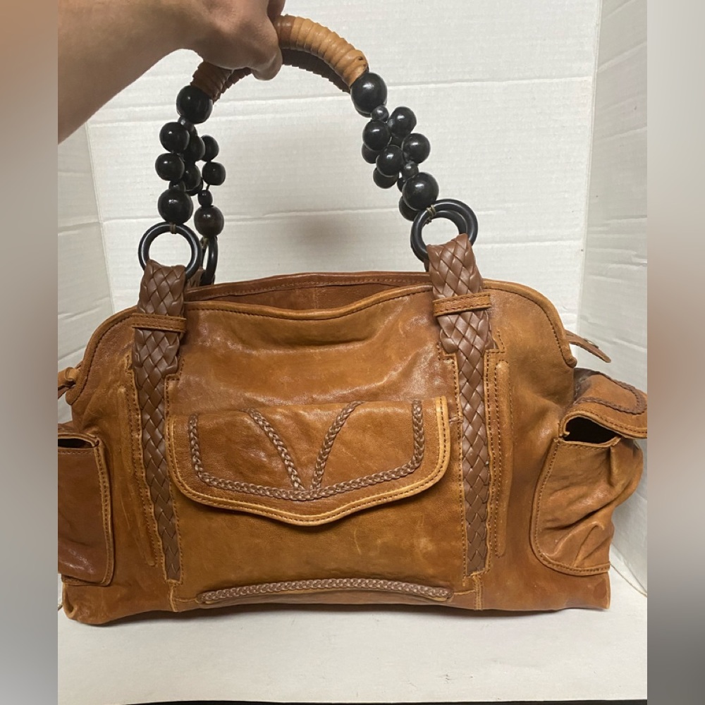 Roxbury Large Leather Shoulder Purse